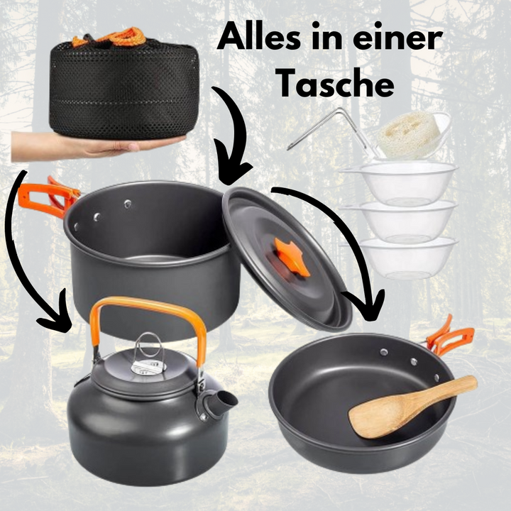 Energie Explorers  Camping Koch-Set